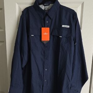 Wrangler Dark Blue Long Sleeve Shirt